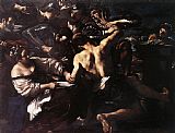 Guercino Samson Captured by the Philistines painting